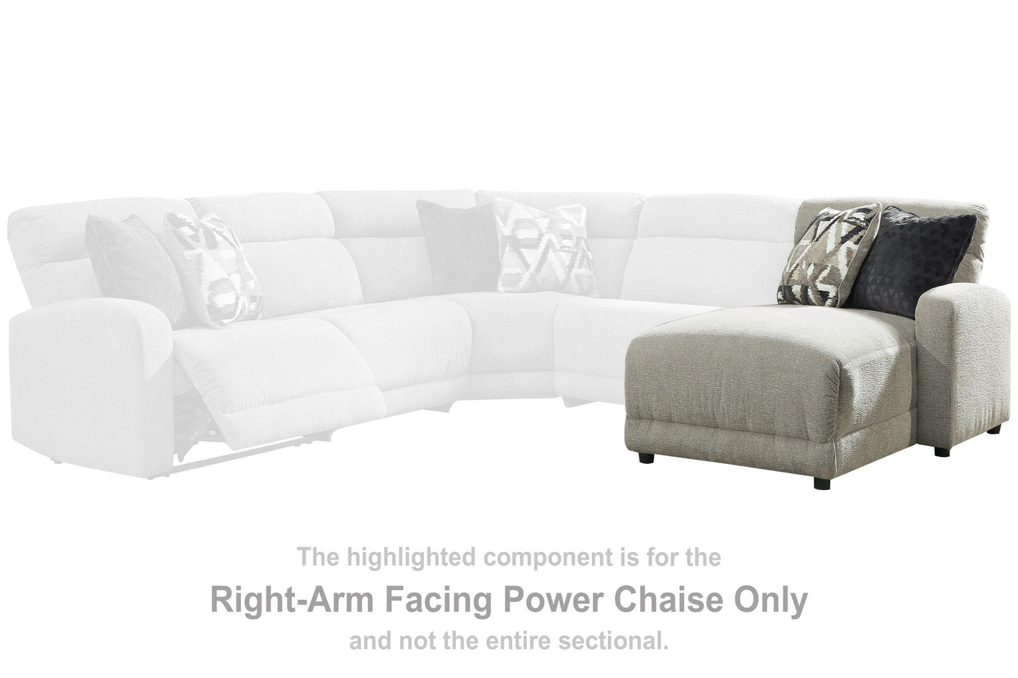 Colleyville - RAF Press Back Power Chaise - Beige