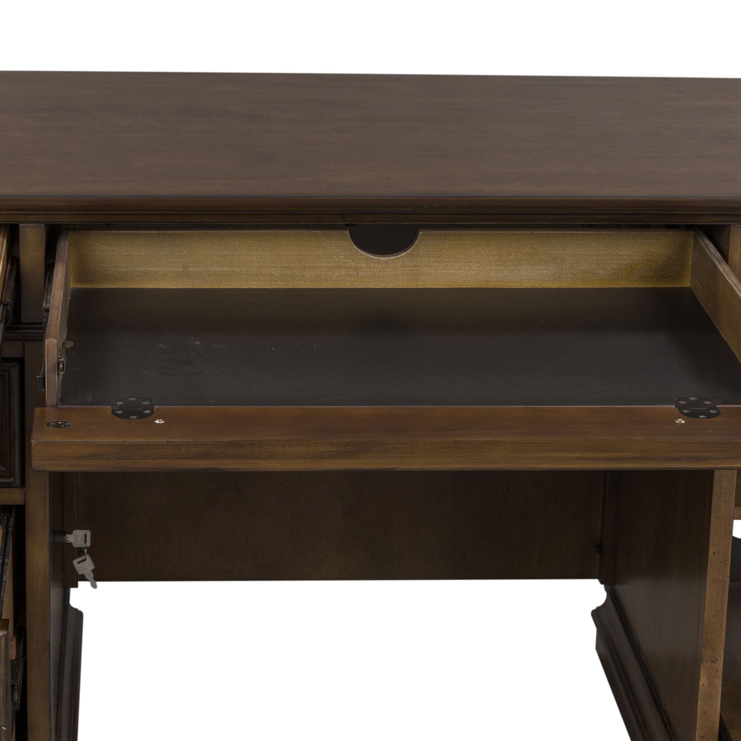 Amelia - Jr Executive Credenza Base - Dark Brown