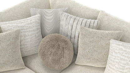 Ritzy - Modular Sofa And Included Cocktail Ottoman