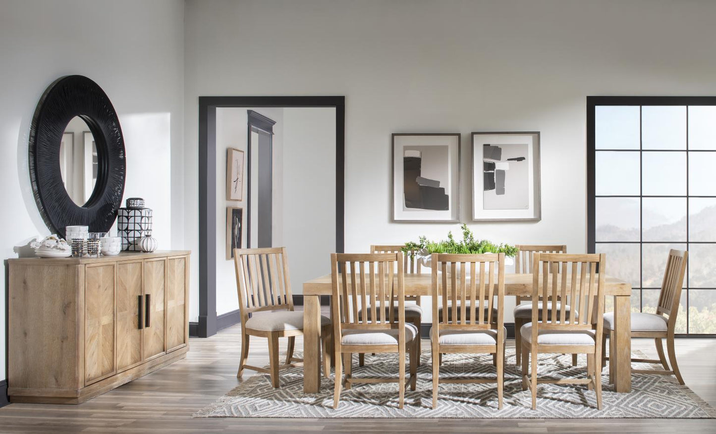 Torrance - Slat Back Dining Chair (Set of 2) - Aged Driftwood