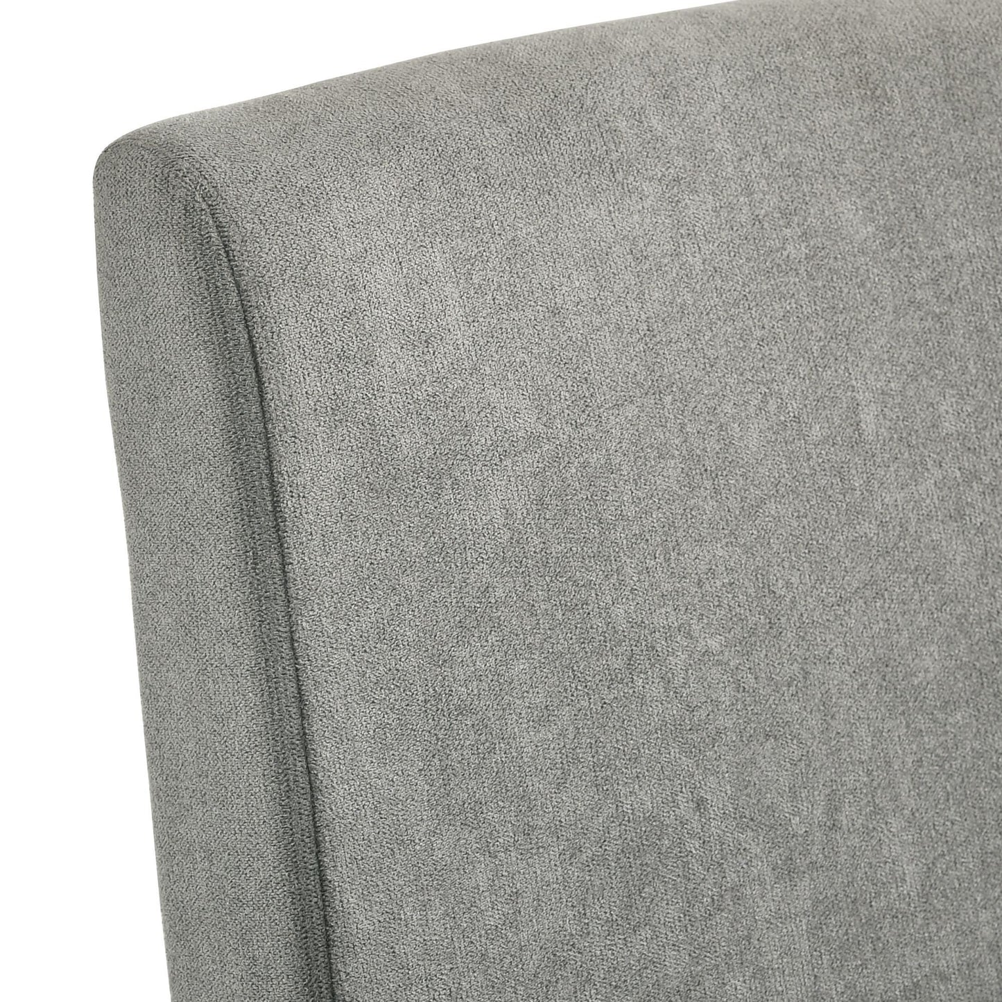 Weston - Upholstery Side Chair (Set of 2) - Walnut With Smoke Fabric