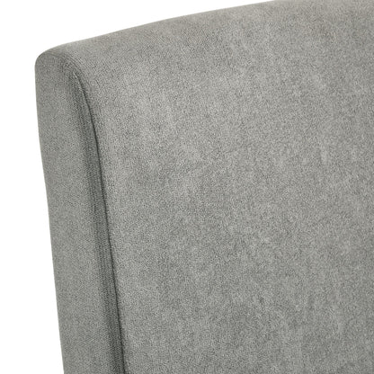 Weston - Upholstery Side Chair (Set of 2) - Walnut With Smoke Fabric