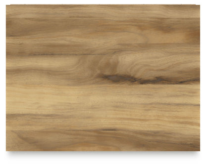 Bermacy - Two Drawer Night Stand - Light Brown