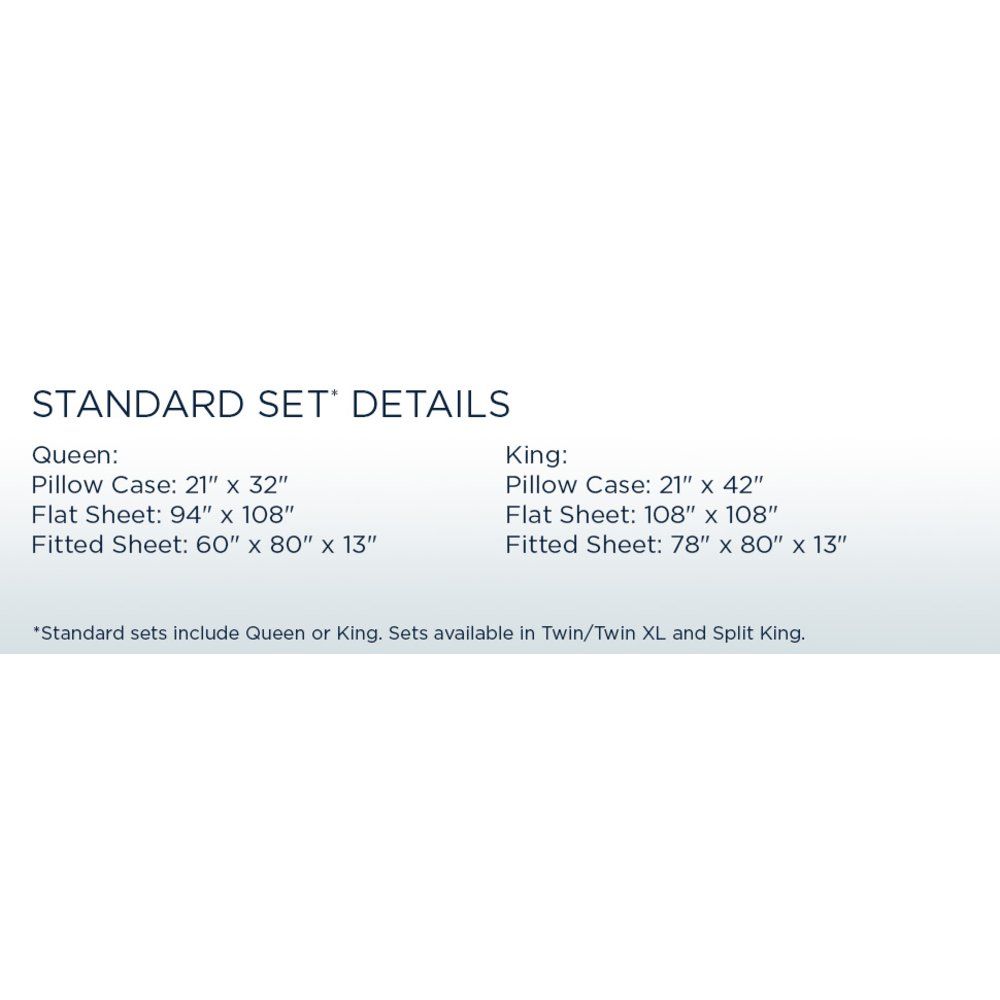 Linens - Tempur-Pedic ProPerformance Sheet Set - Graphite