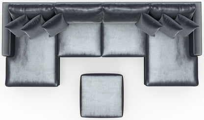 Remington - LSF Chaise - Slate