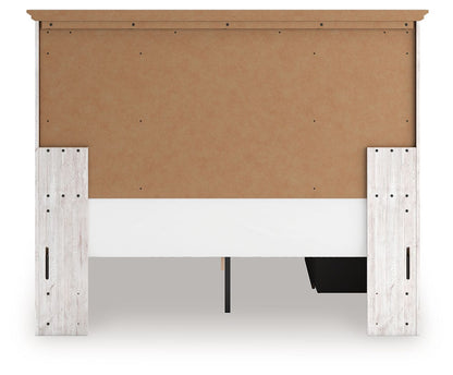Makidern - Panel Storage Bed With Under Bed Storage Unit
