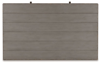 Charina - Rectangular Cocktail Table - Antique Gray