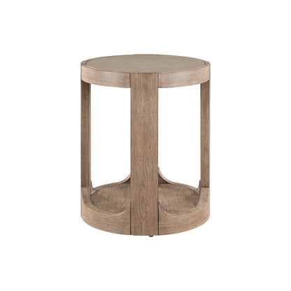 South Bend - Round Chairside Table - Brown