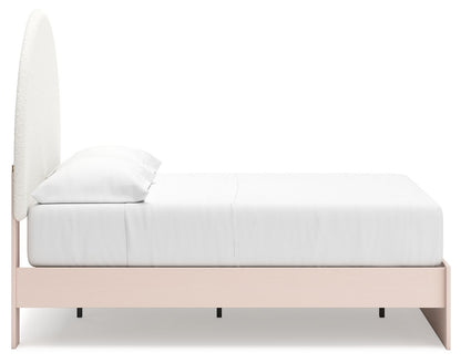 Wistenpine - Upholstered Panel Bed