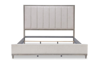 Artesia - Upholstered King Headboard - Smokey Taupe