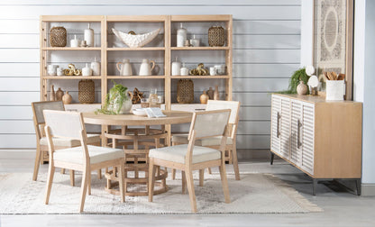 Biscayne - Round Pedestal Table - Beige