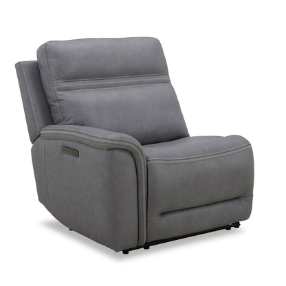 Cooper - L Arm Recliner P3 & ZG - Blue Gray - Gray