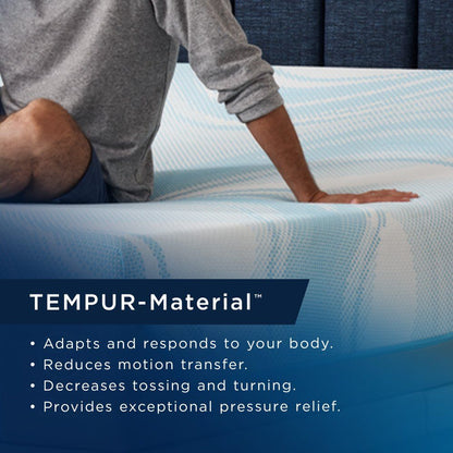 Tempur-Breeze - Tempur-ActiveBreeze Medium Hybrid Mattress - Split California King