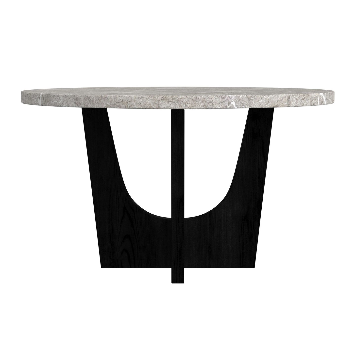 Oregon - Round Table With Faux Marble Top