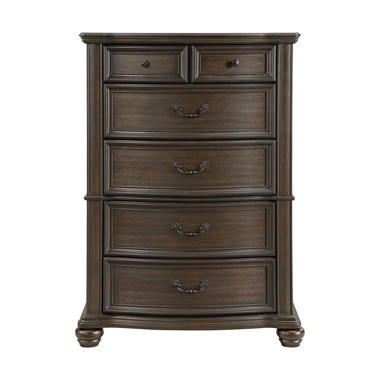 Brunswick - 5-Drawer Chest - Mahogany