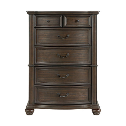 Brunswick - 5-Drawer Chest - Mahogany