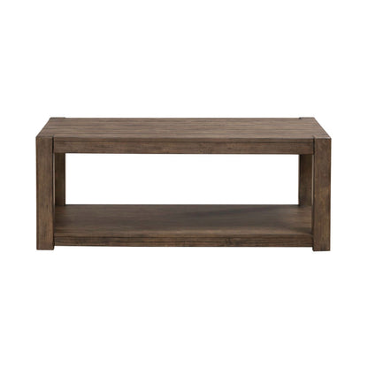 Broadmore - Rectangular Cocktail Table - Brown