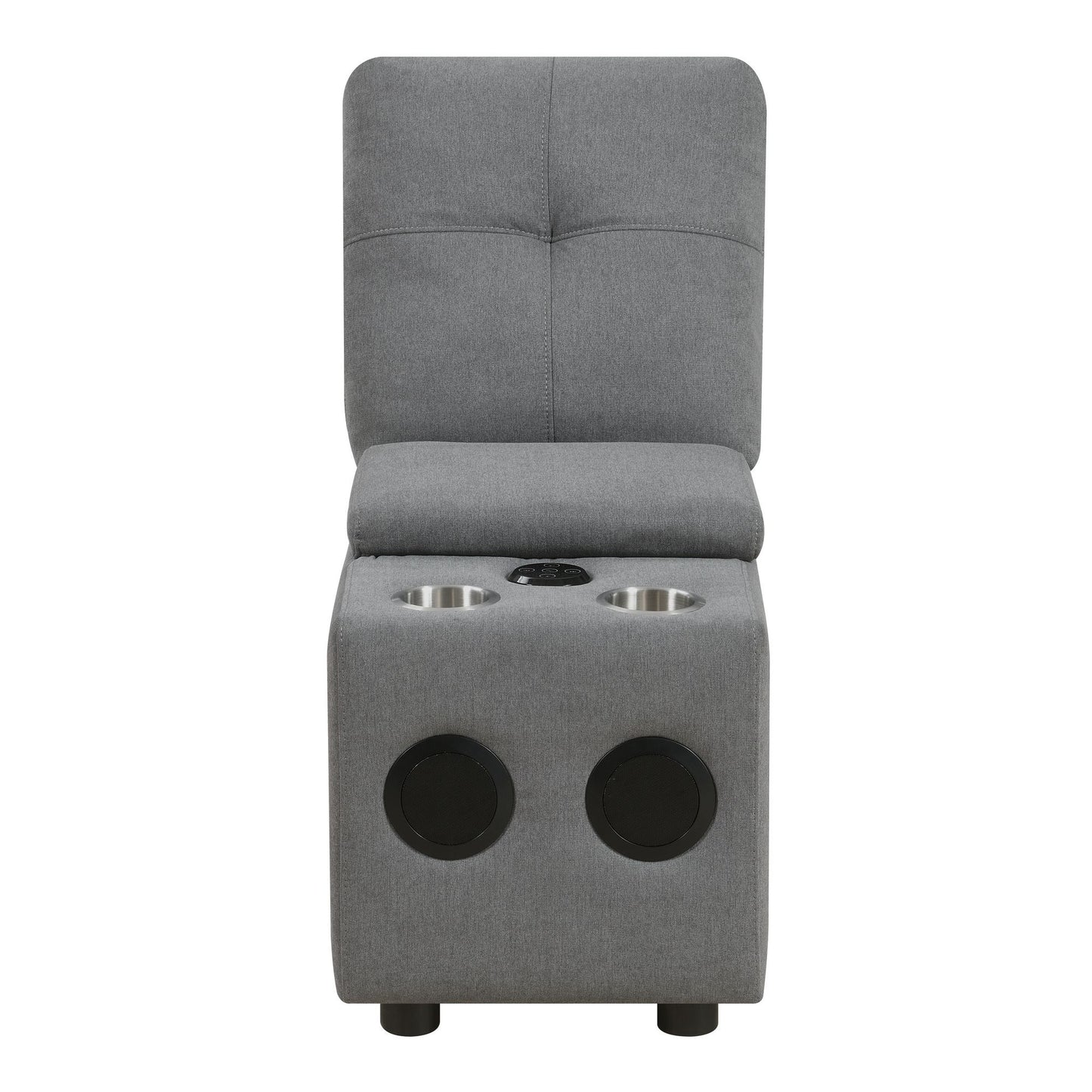 Armani - Modular Console With USB Charger, No Pillow (Ista3 Packaging) - Columbia Charcoal