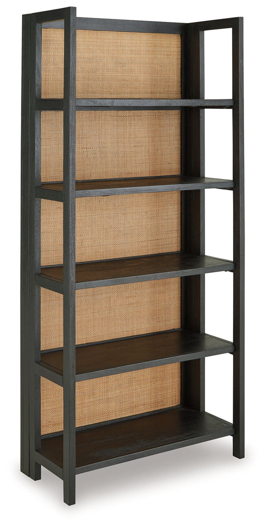 Abyard - Bookcase - Black / Natural