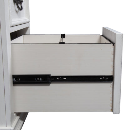 Allyson Park - L Shaped Desk With Hutch - White