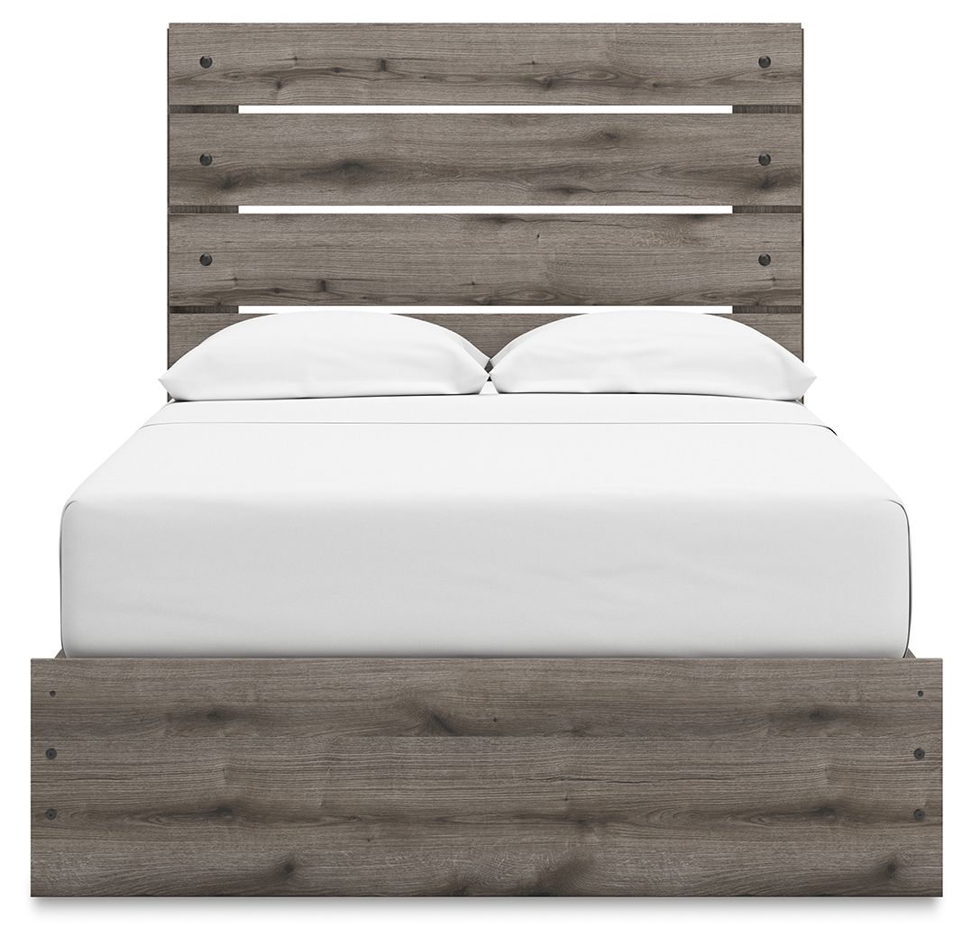 Graystorm - Panel Bed With Storage