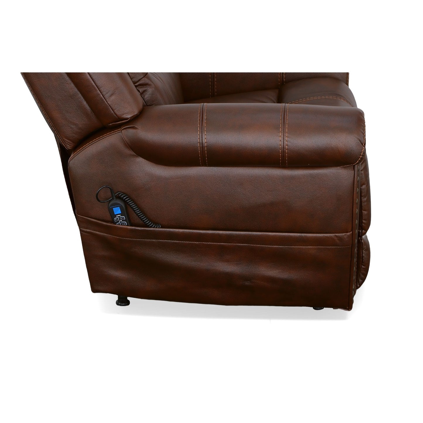 Oscar - Power Lift Recliner With Right-Hand Control & Power Headrest - Pumpernickel