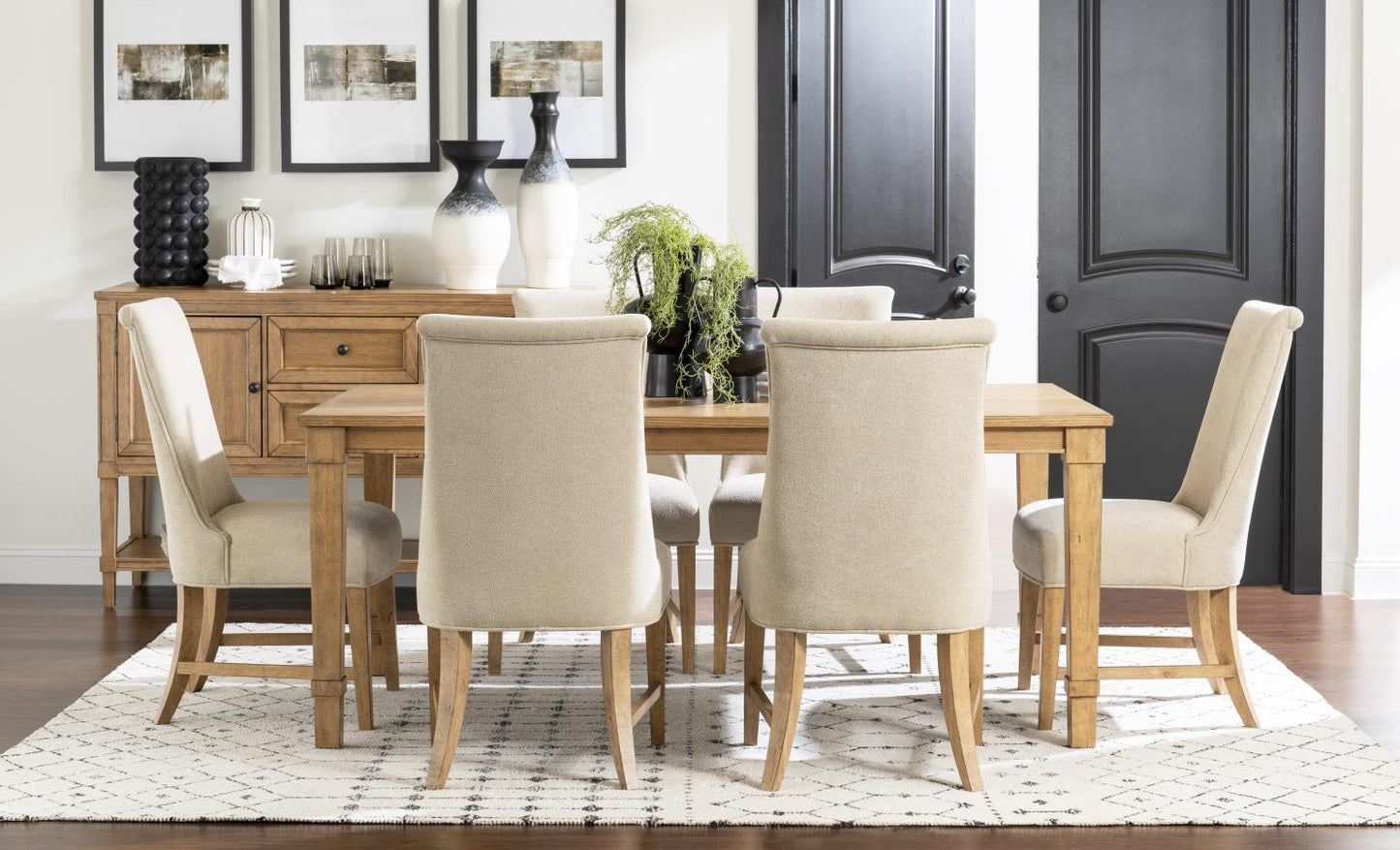 Linden - Credenza - Honeyed Oak