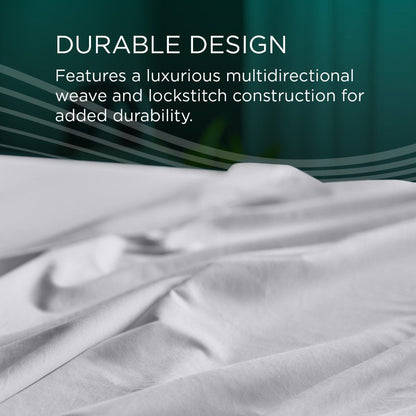 Tempur-Adapt - Tempur-Adapt Luxe Egyptian Cotton Sheets - White