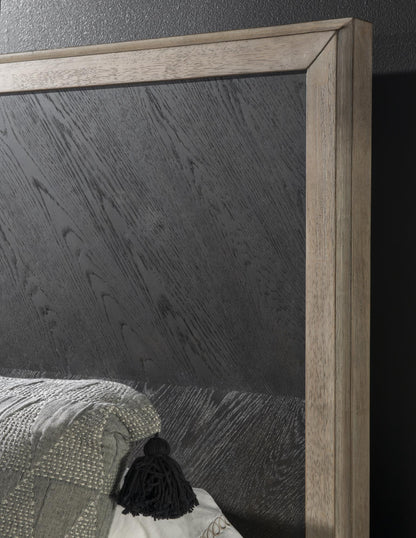 Halifax - Panel Headboard King / California King - Flax And Java