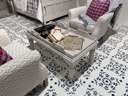 Vintage Market - Tray Top Cocktail Table - Picket Fence