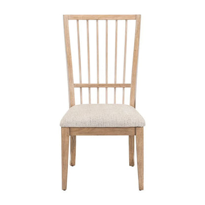 Haven Hills - Spindle Back Side Chair - Camel Beige