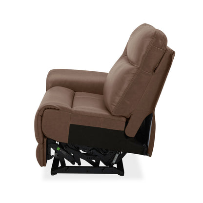 Collins - Left Arm Recliner P3 & ZG - Brown