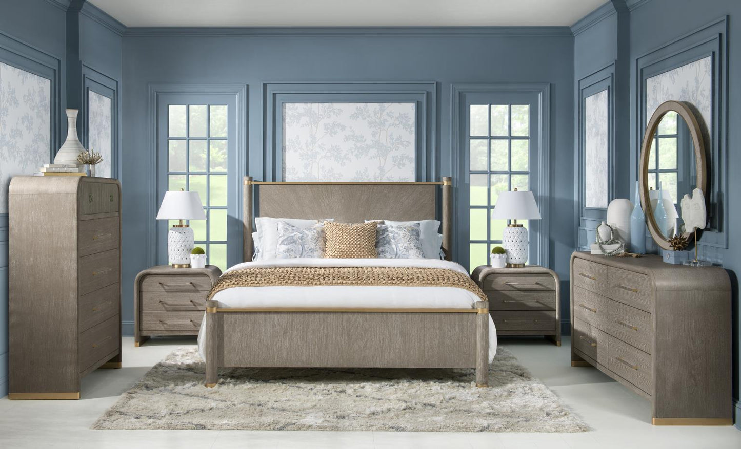 Miramar - Round Mirror