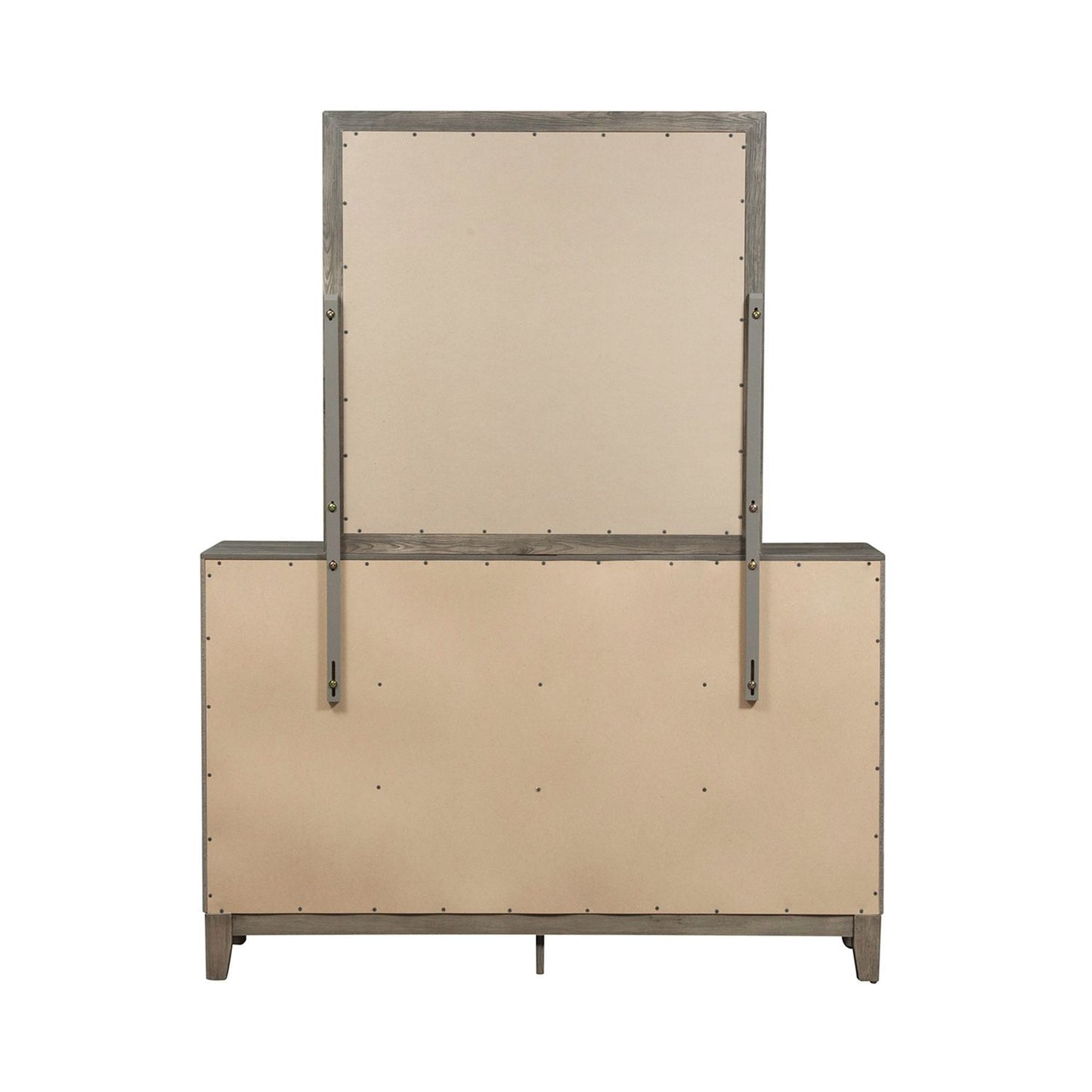 Ridgecrest - Dresser & Mirror - Light Brown
