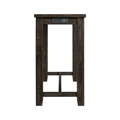 Stone - Multipurpose Bar Table Set - Dark Walnut