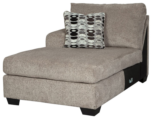 Ballinasloe - LAF Corner Chaise - Platinum