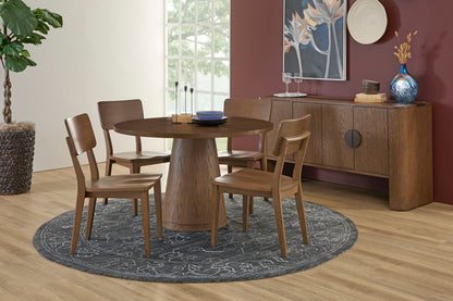 Lyra - Round Dining Table - Light Brown