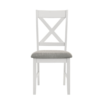 Summerville - 6 Piece Dining Set With Table, 4 Chairs, And Bench - Oak And Antique White