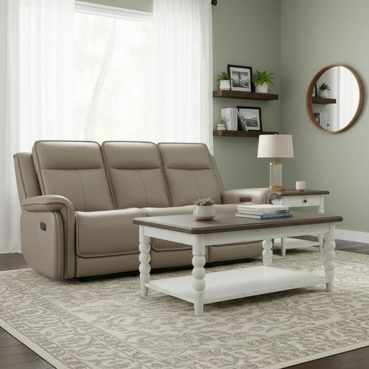 Turnberry Park - 3 Piece Set (Cocktail Table And 2 End Tables) - White