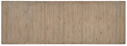 Monteverdi - Complete Rectangular Trestle Table - Sun-Bleached Cypress