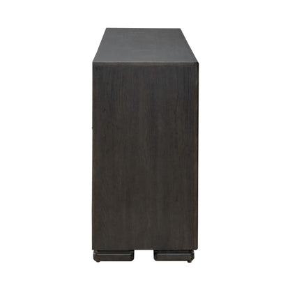 Barlowe - 4 Door Accent Cabinet - Brown
