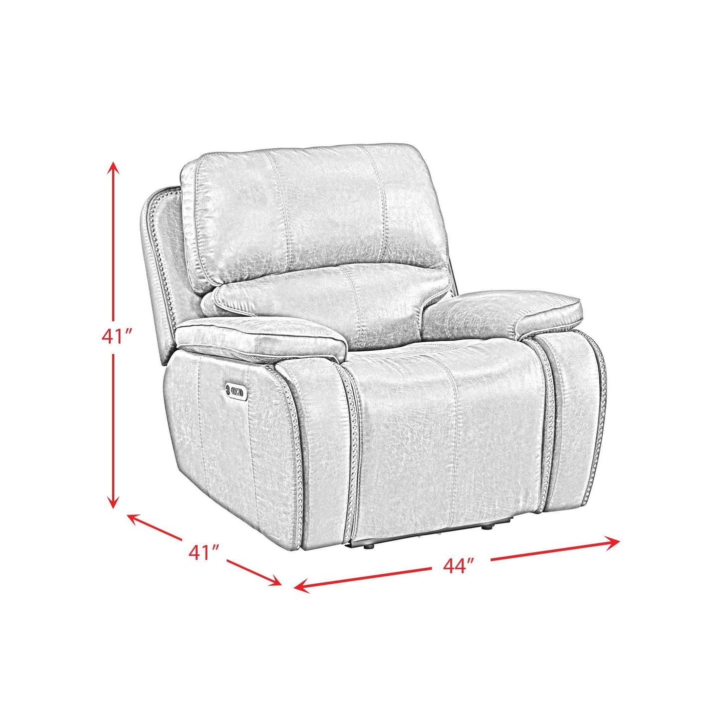 Martin - Dining Side Chair With Gray Fabric (Set of 2) - Black Finish