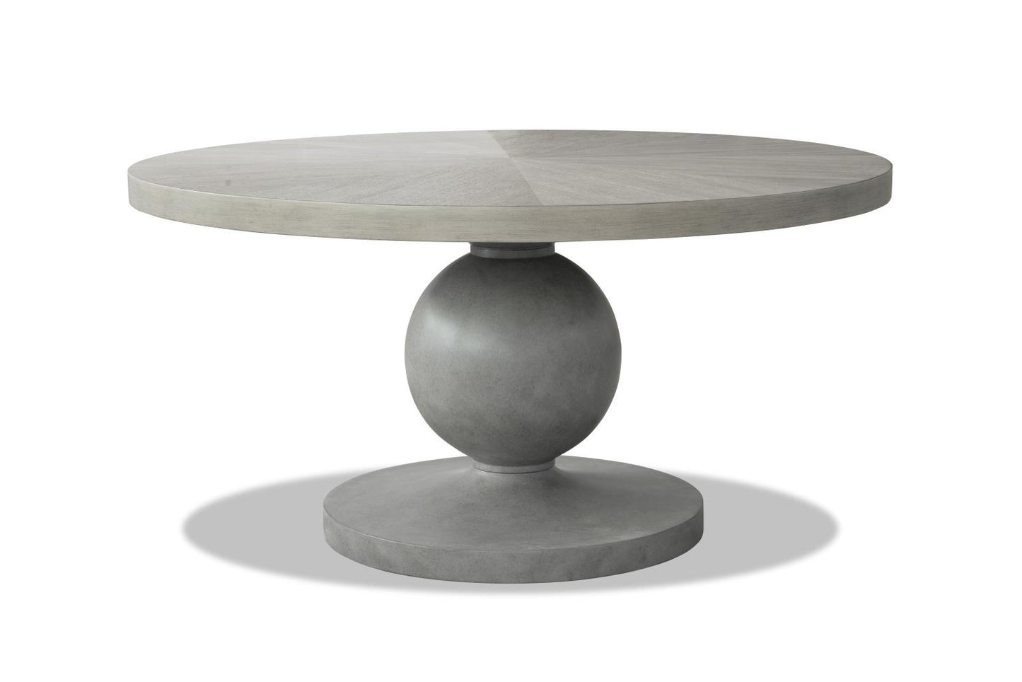 Staycation - Round Pedestal Table Top - Driftwood