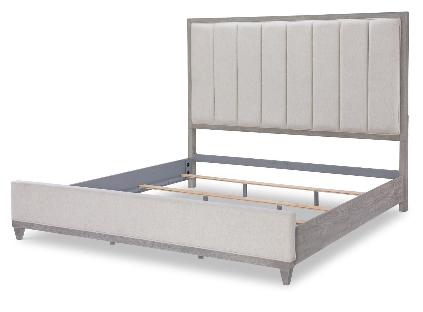 Artesia - Upholstered King Headboard - Smokey Taupe