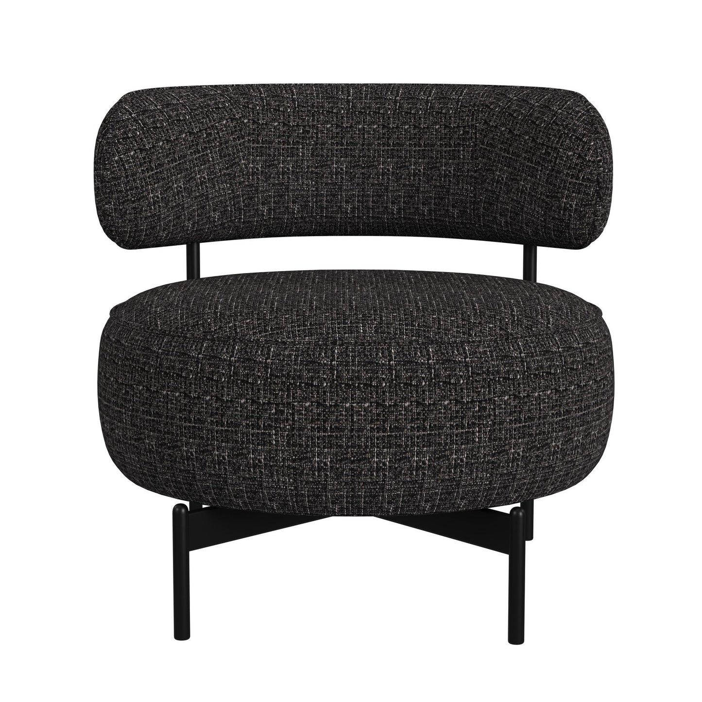 Antonia - Swivel Chair - Heron Black