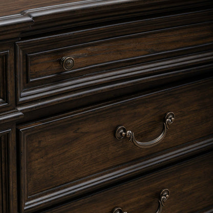 Provence Park - Dresser & Mirror - Brown