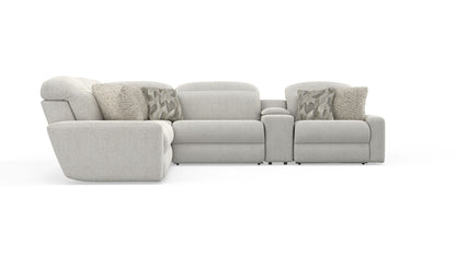 Terrence - Power Adjustable Headrest Power LSF Recliner - Chalk