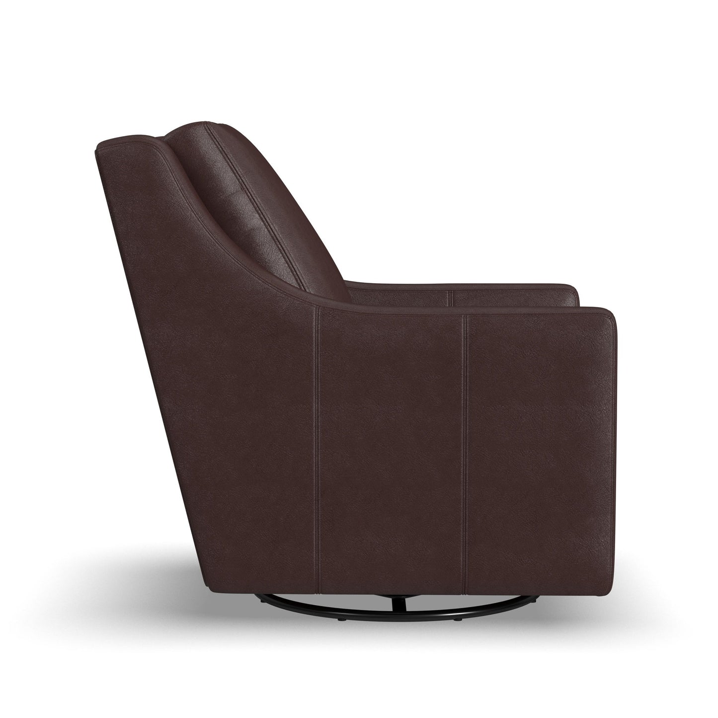 Murph - Leather Stationary Swivel Chair