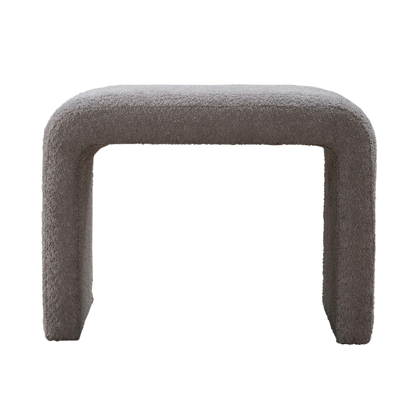 Cascade Falls - Upholstered Accent Stool - Gray