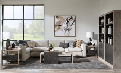 Halifax - Nesting Cocktail Table - Flax And Java